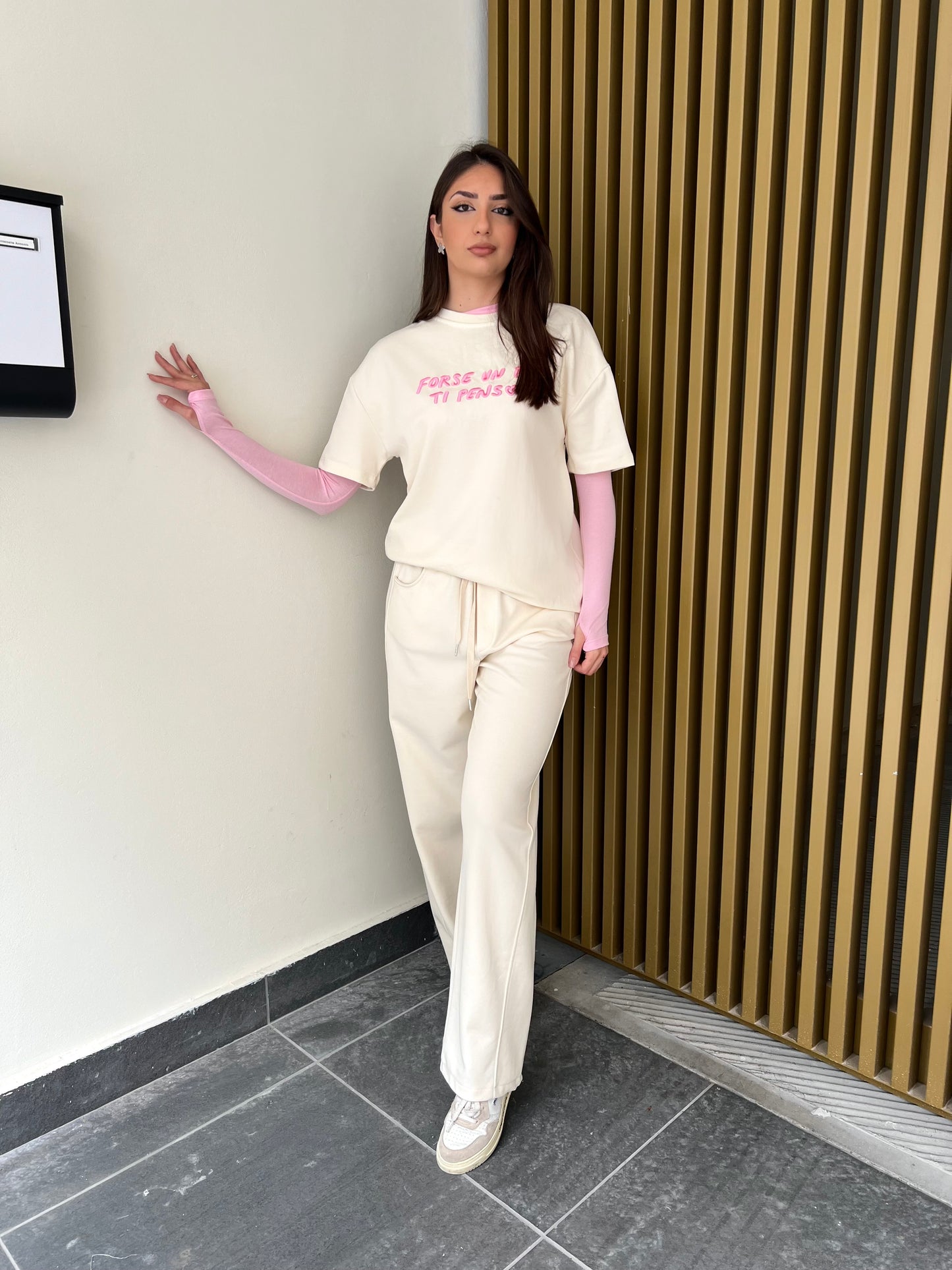 PANTALONE LUMINA CREAM