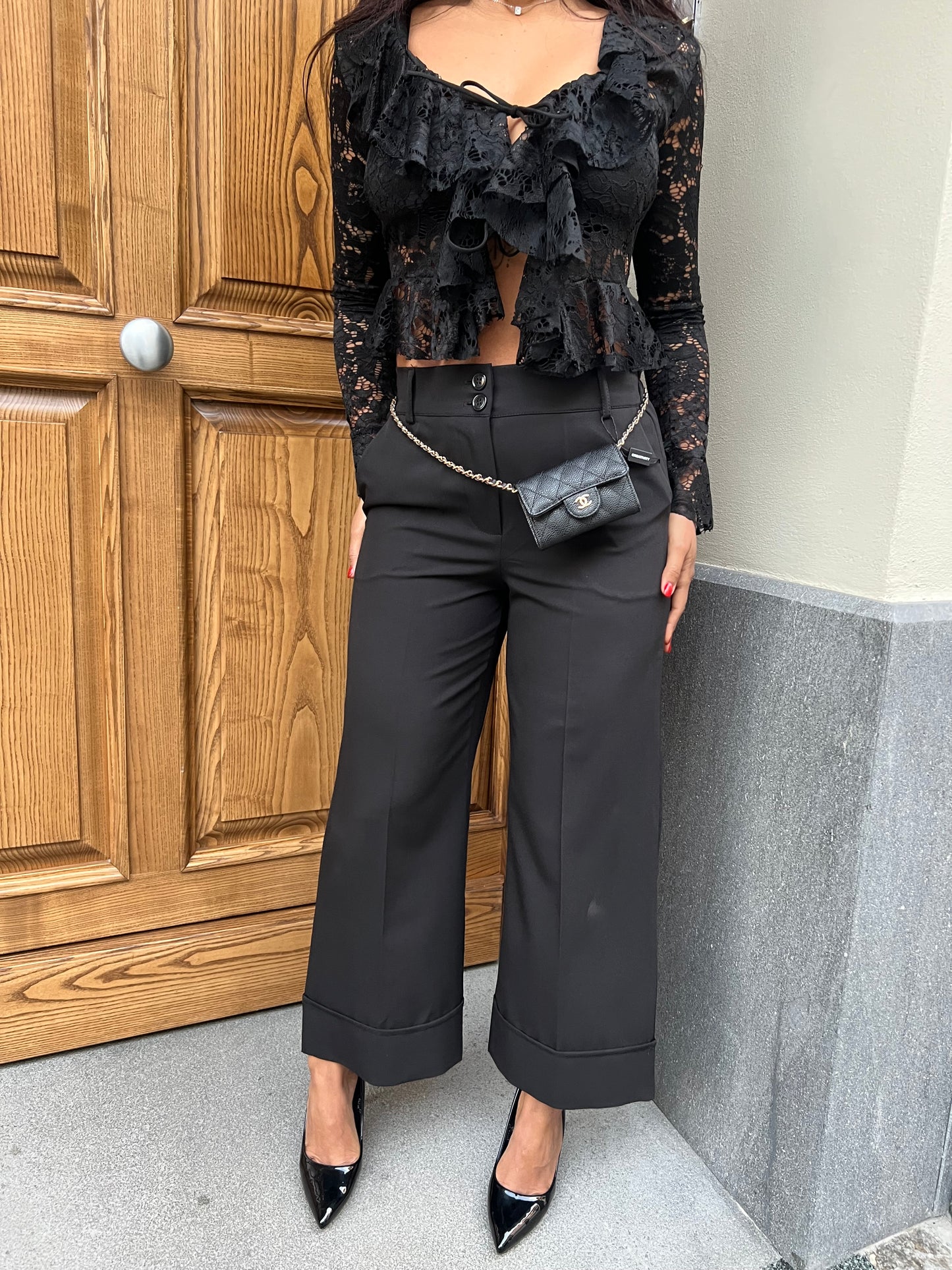 PANTALONE WOMAN CHIC BLACK