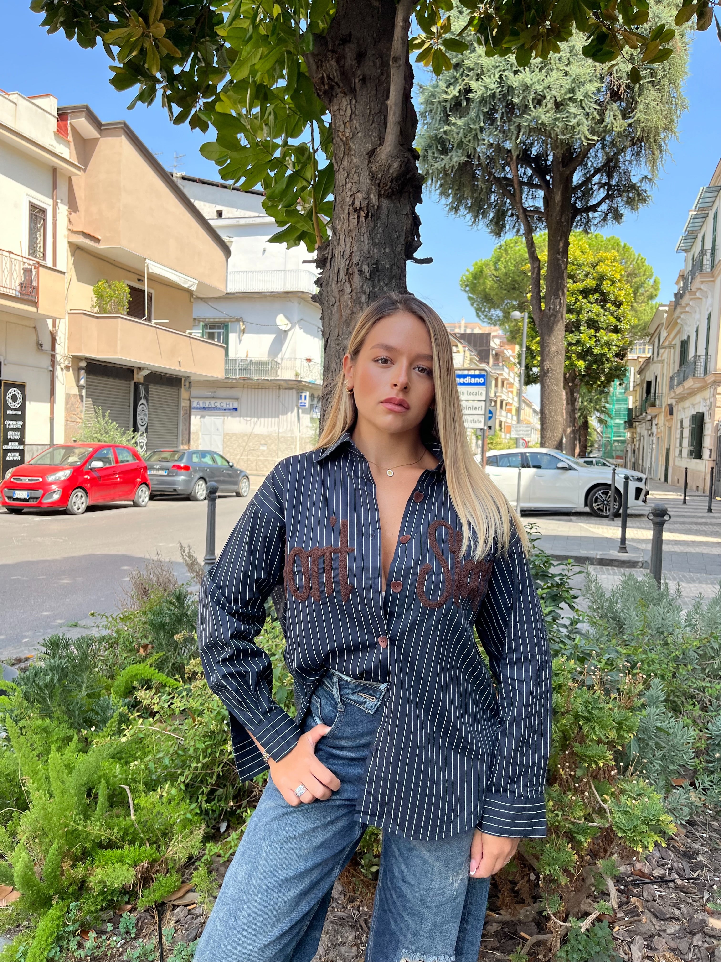 Camicia, bottone, cuore