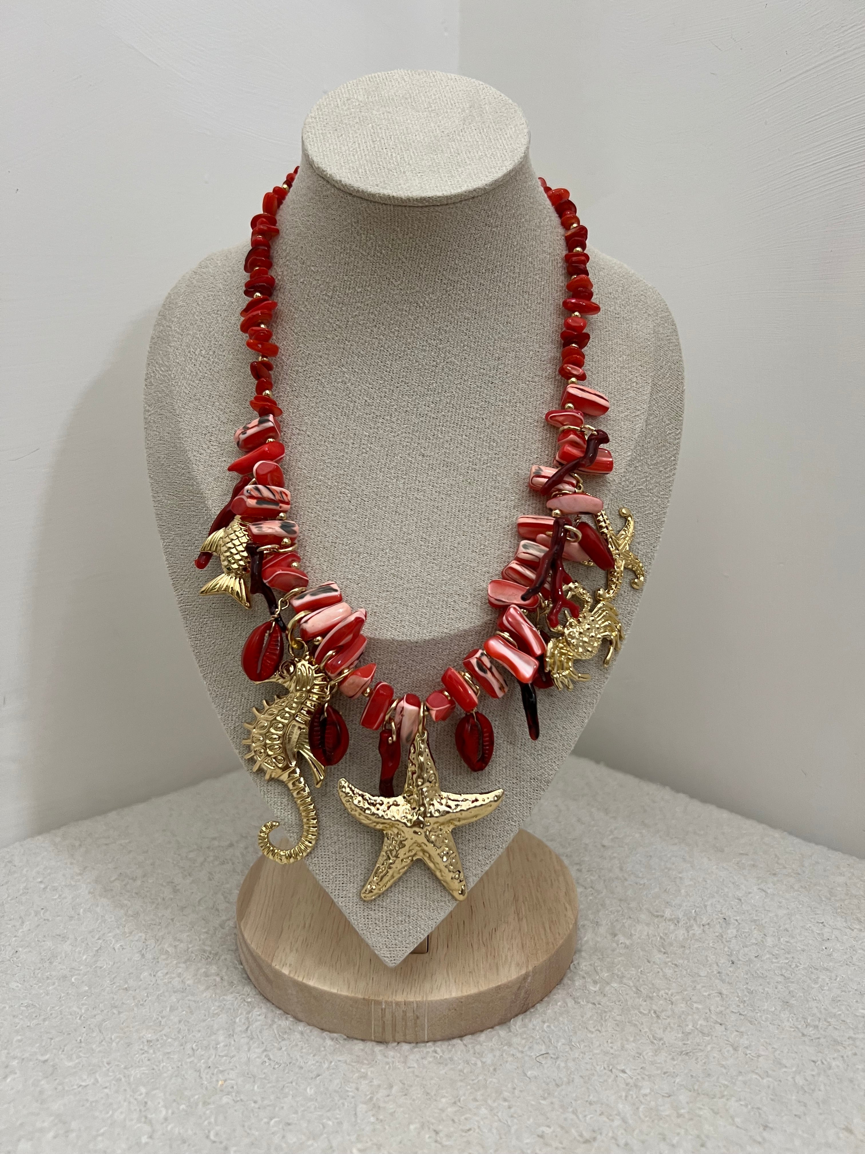 Collana corallo red
