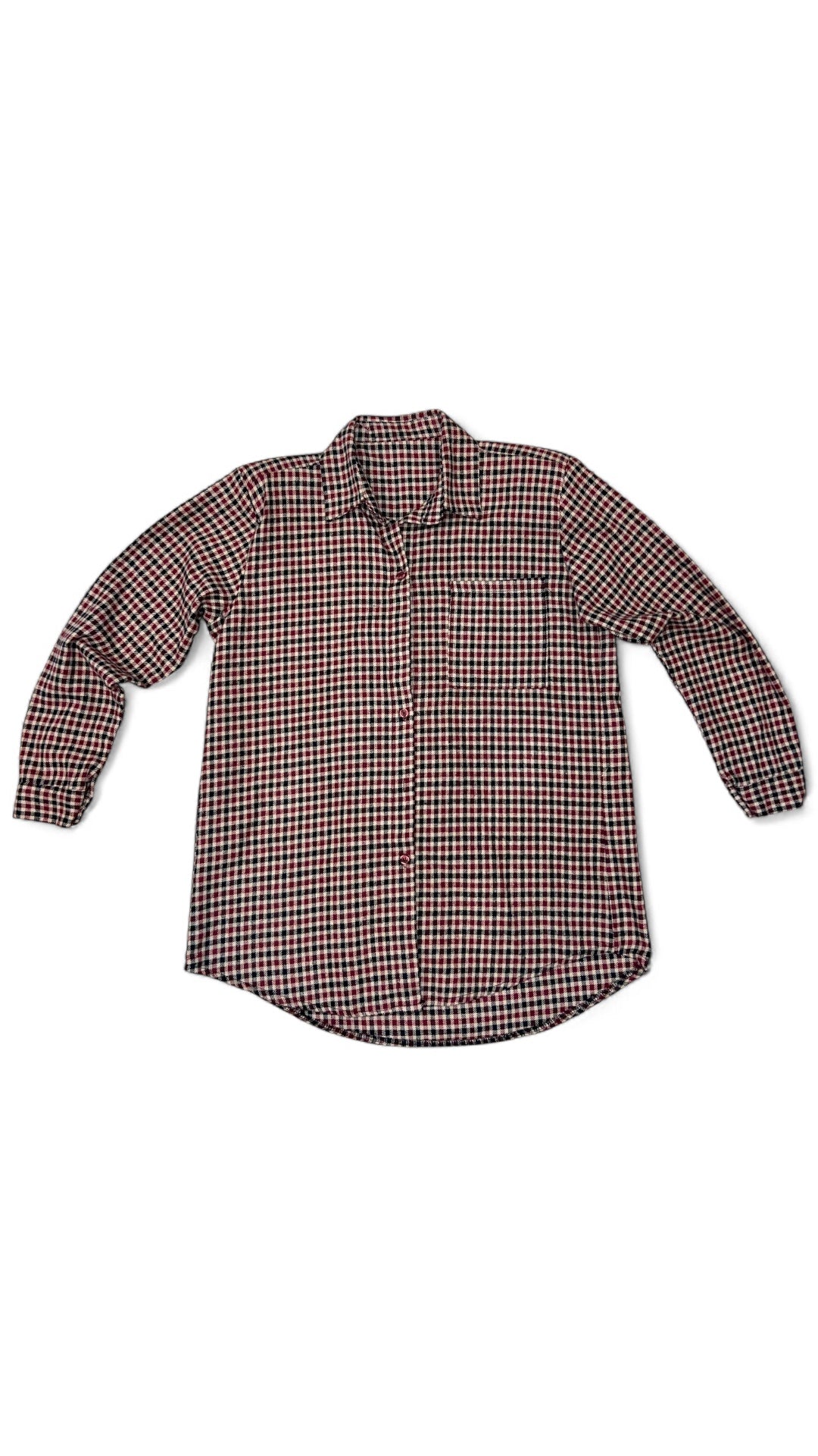 Camicia flanella rossa