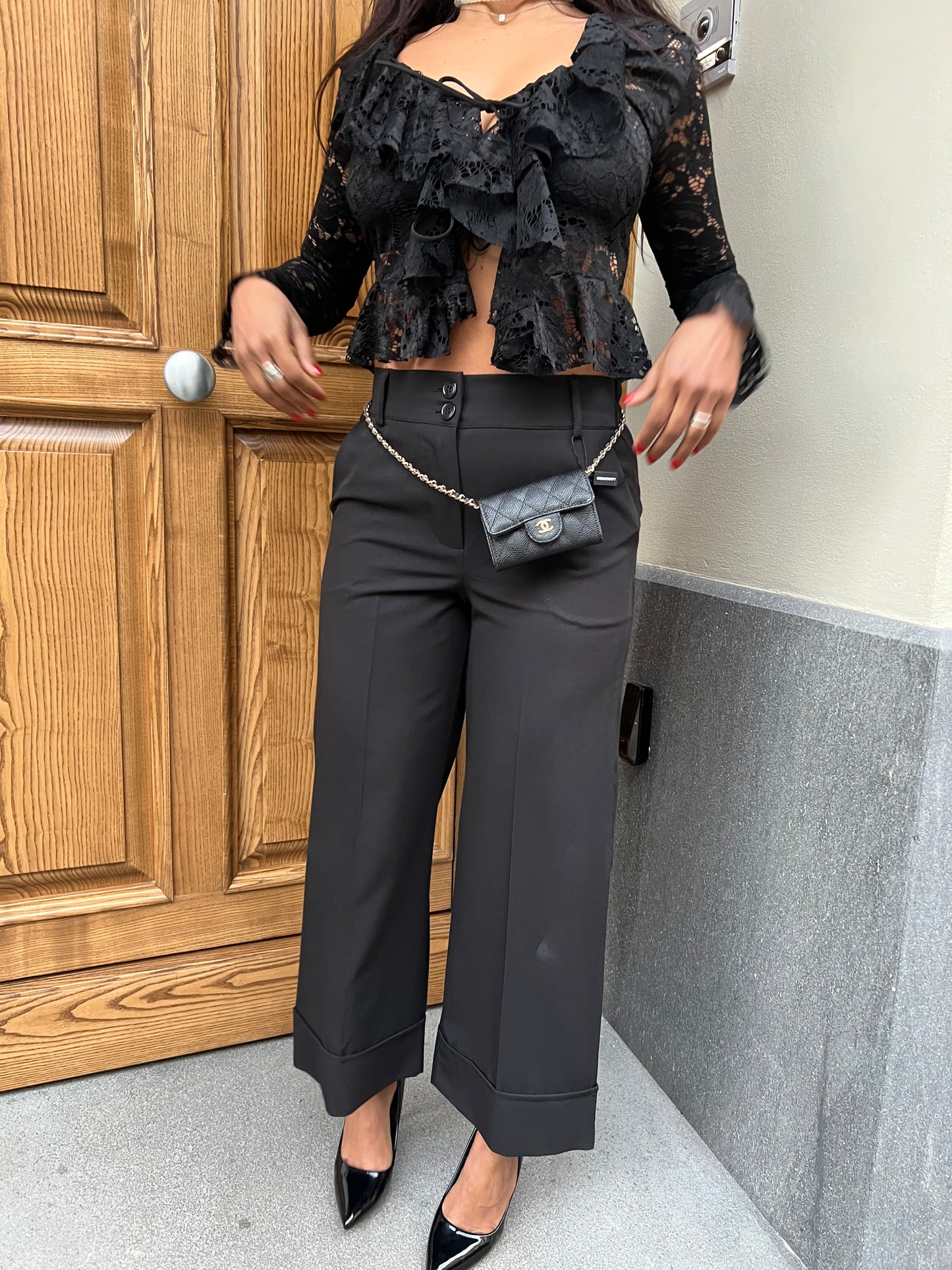 PANTALONE WOMAN CHIC BLACK