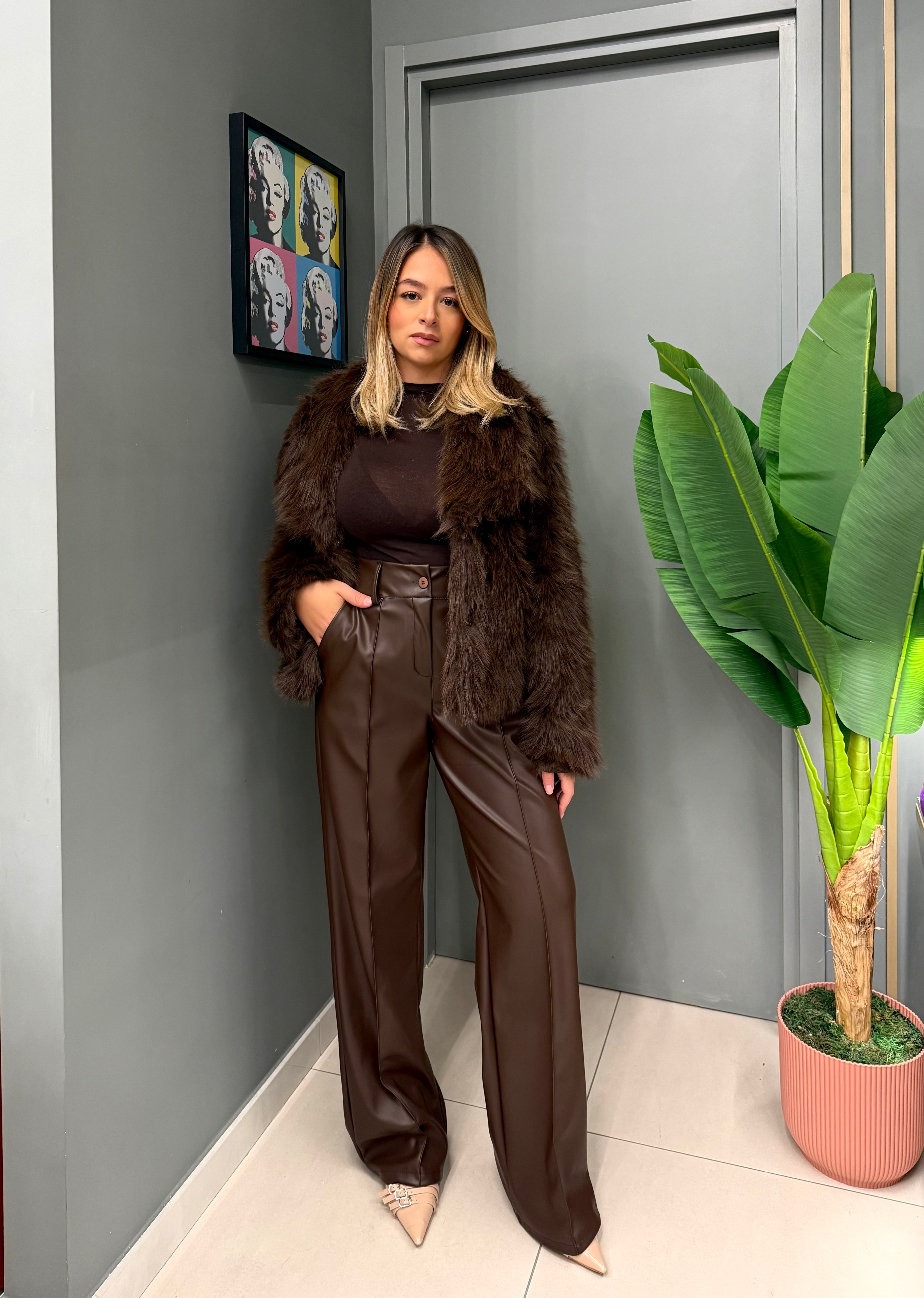 Eco pelliccia Amanda ￼