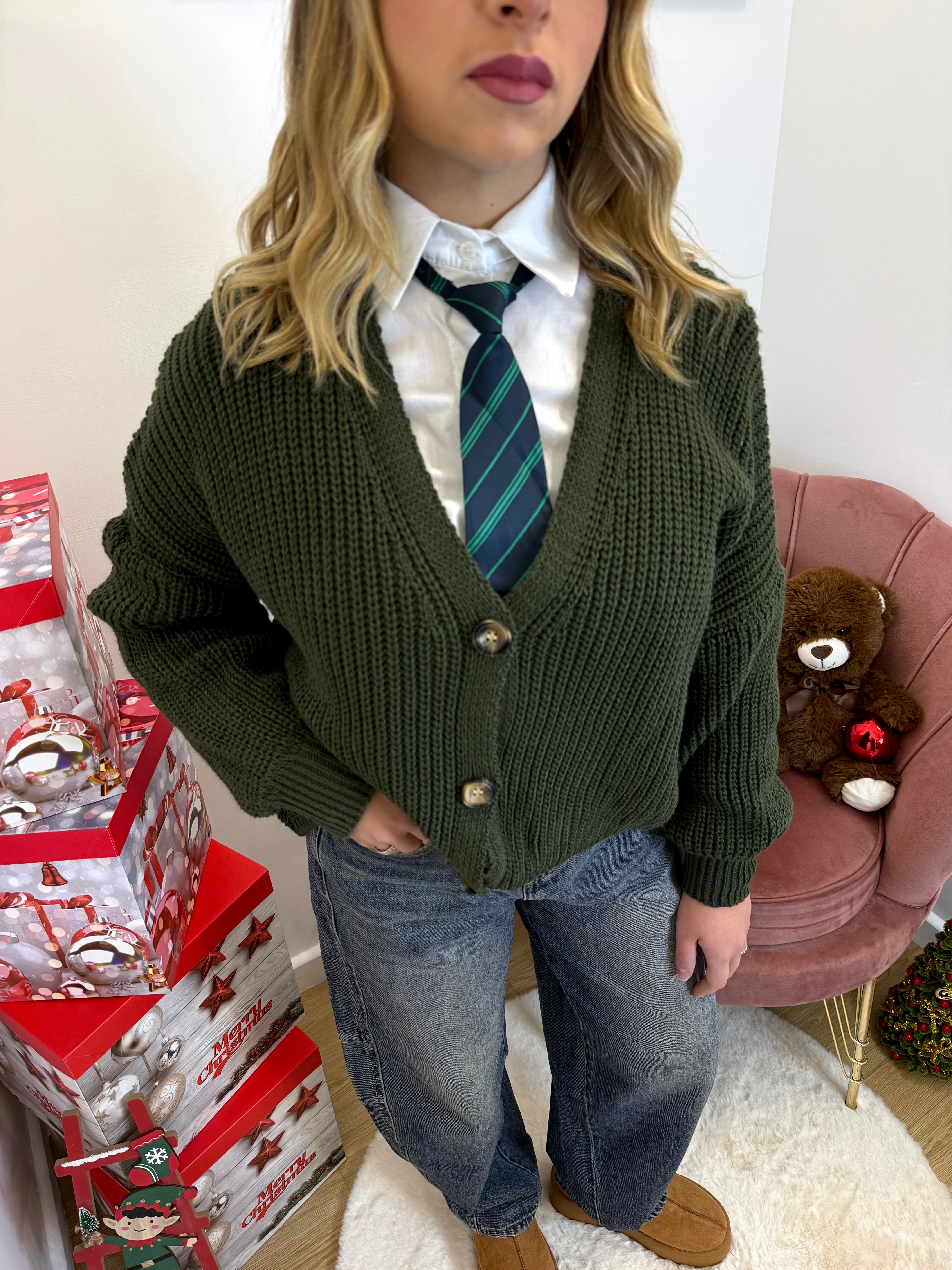 Cardigan strutturato