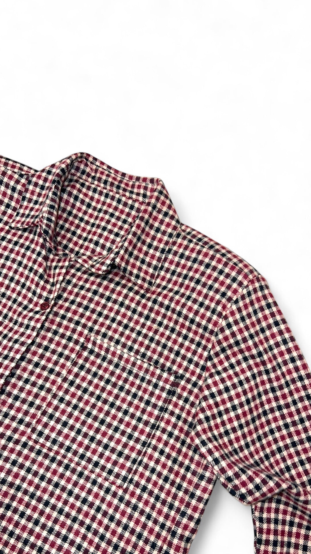 Camicia flanella rossa