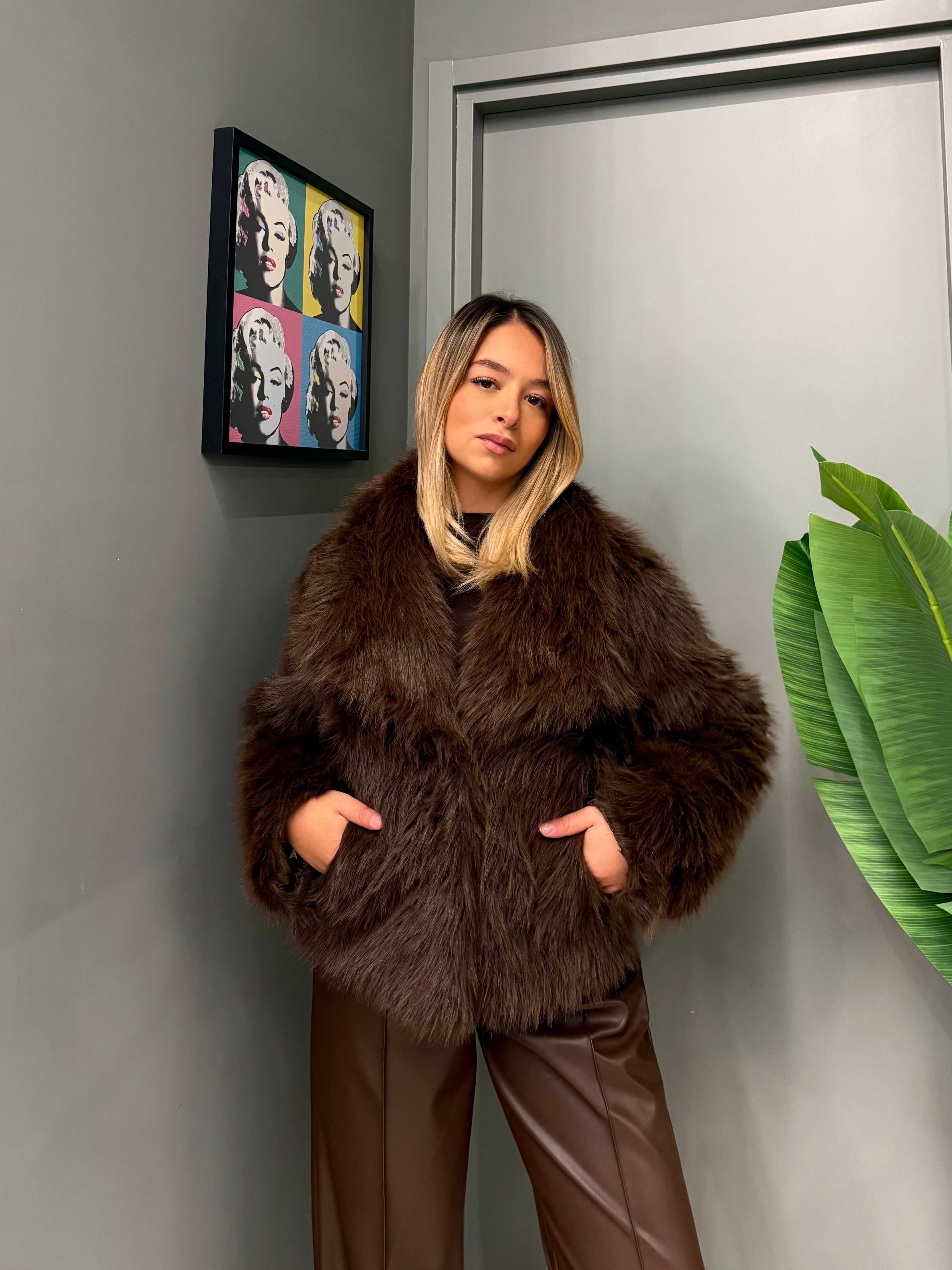 Eco pelliccia Amanda ￼