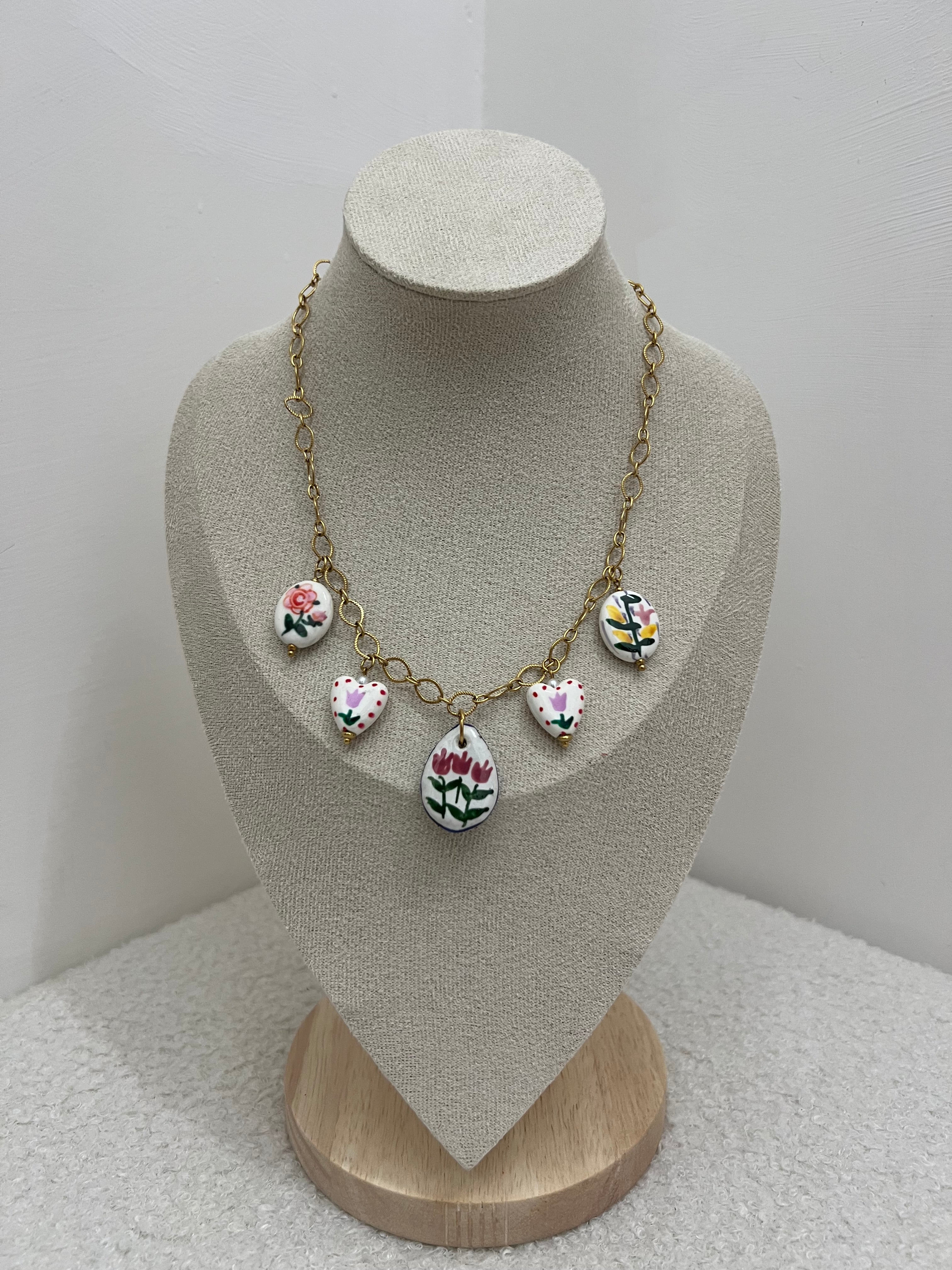 Collana singola, Flower ￼