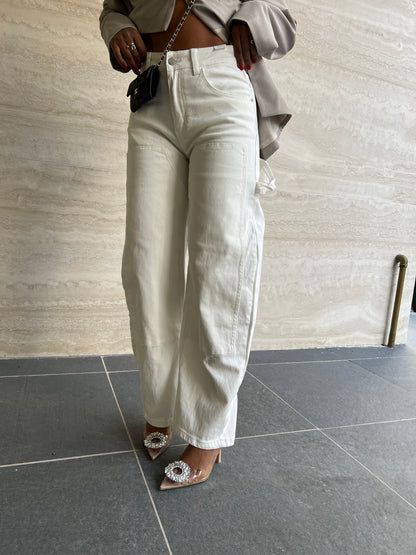 Jeans white carpe