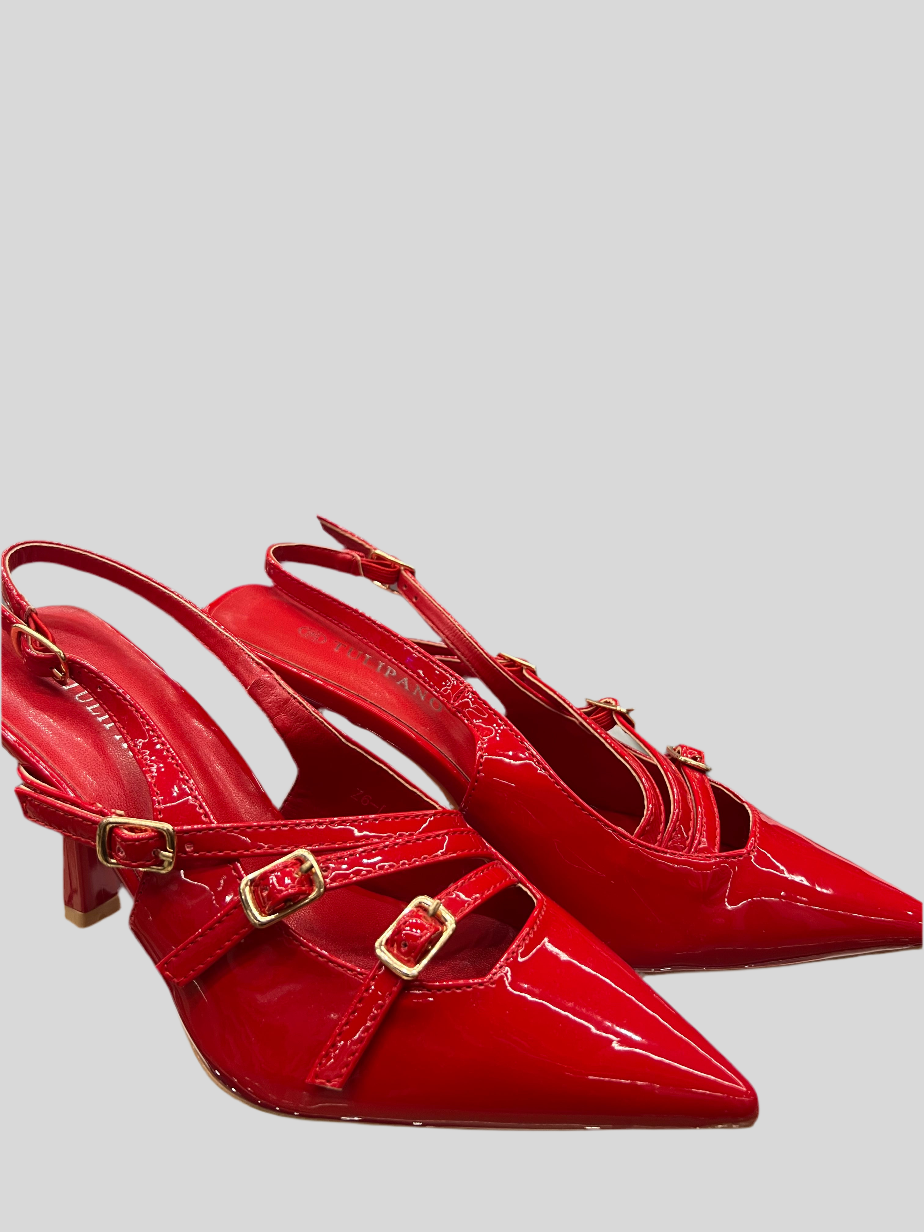 SHOES GLAMOUR RED