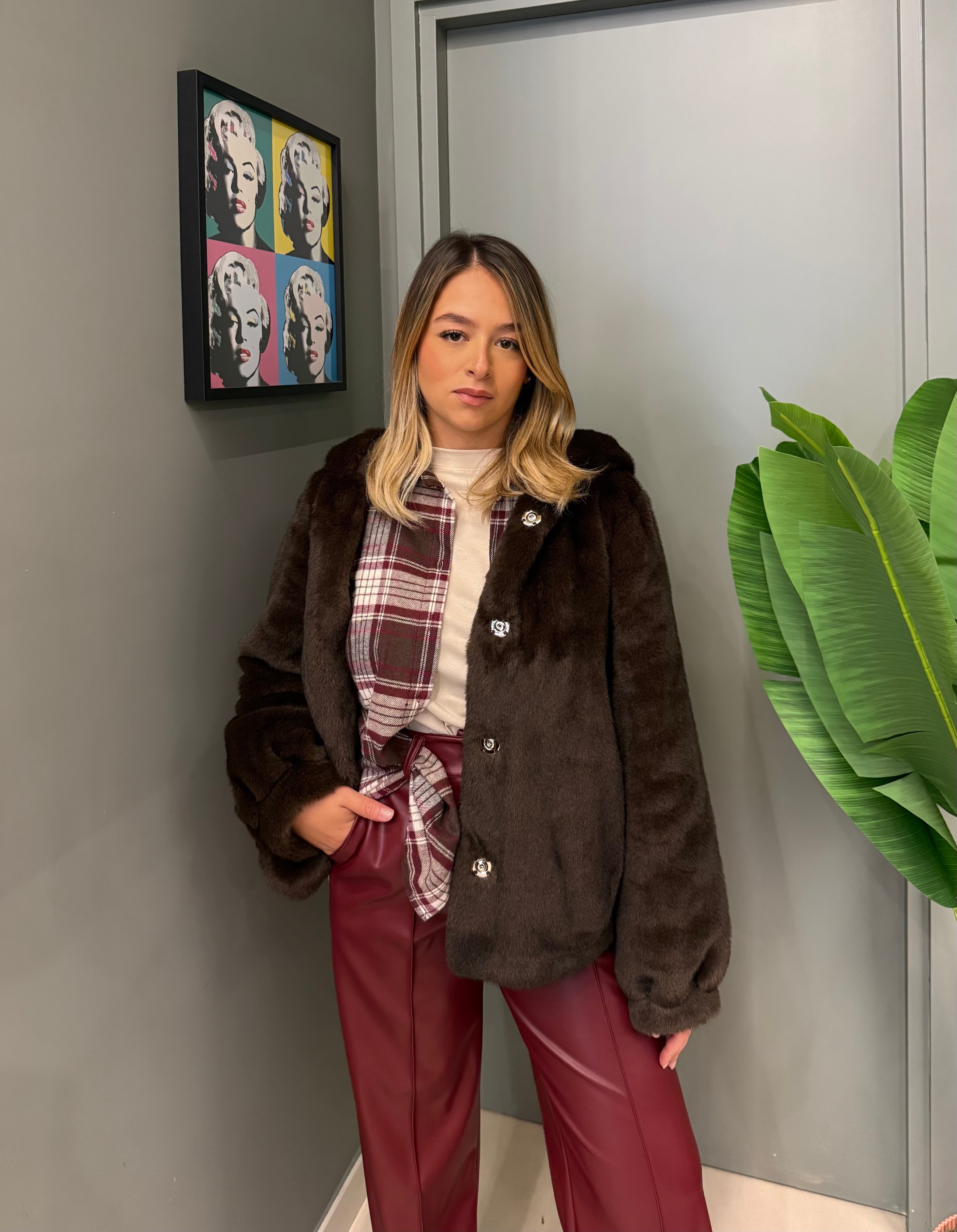 Eco pelliccia Kelly ￼