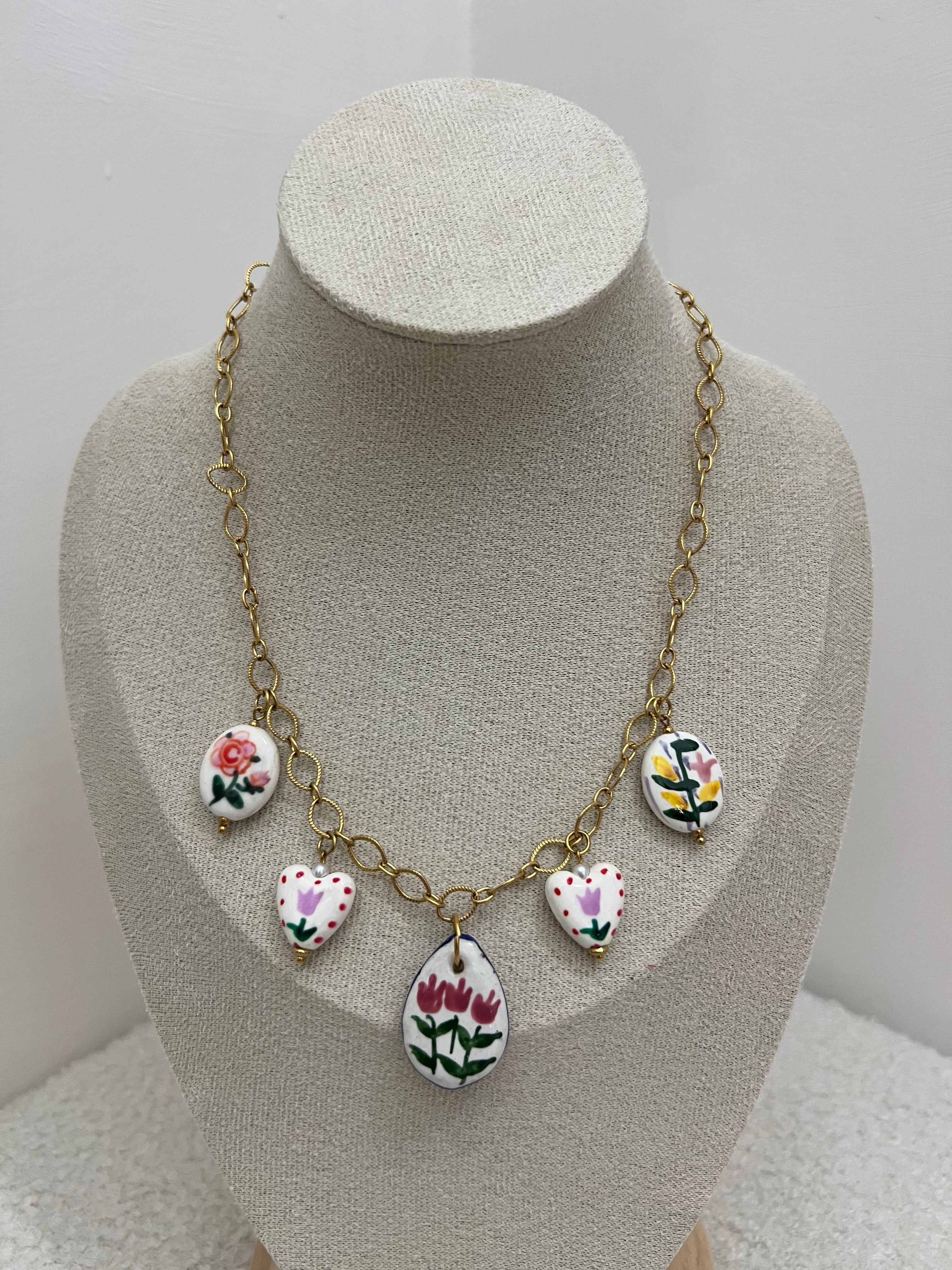 Collana singola, Flower ￼