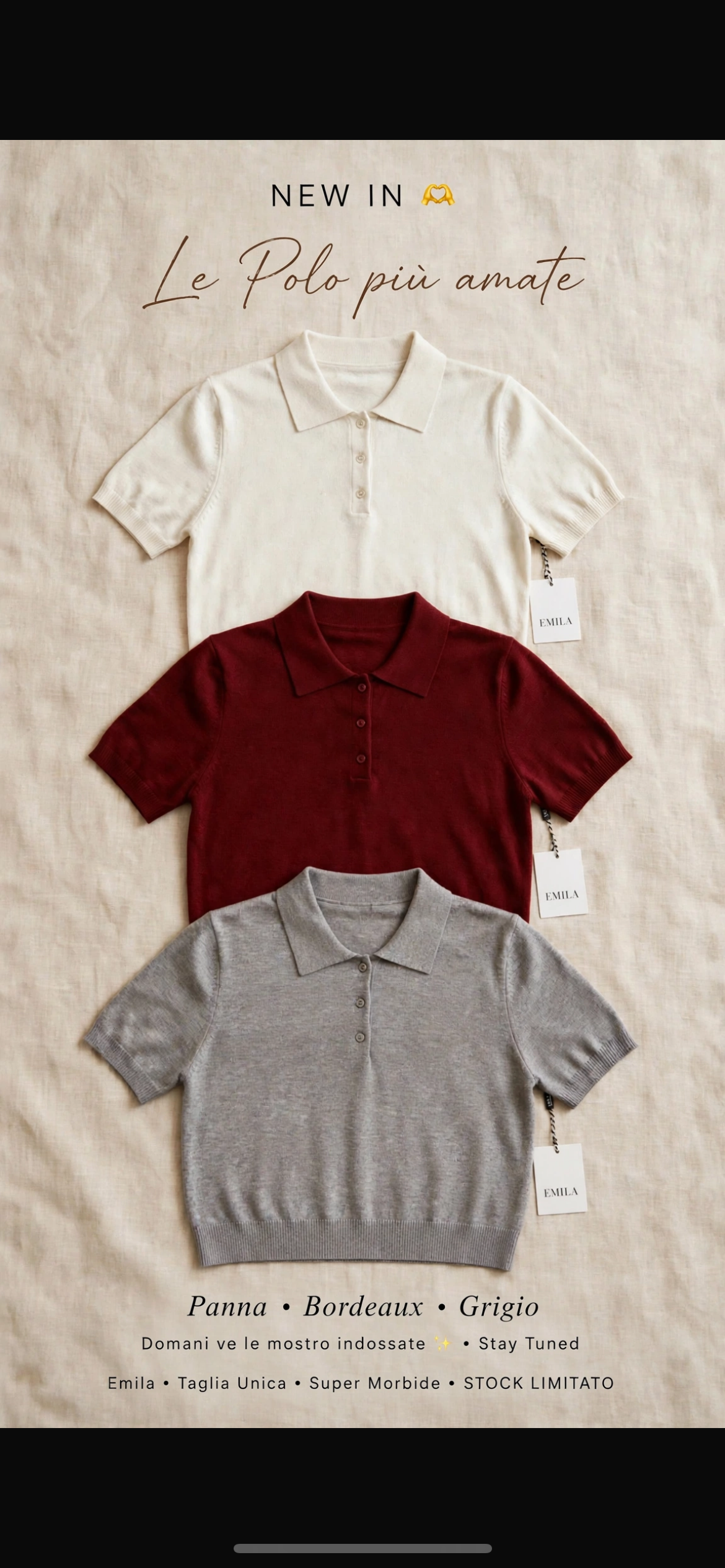 Polo maglia easy