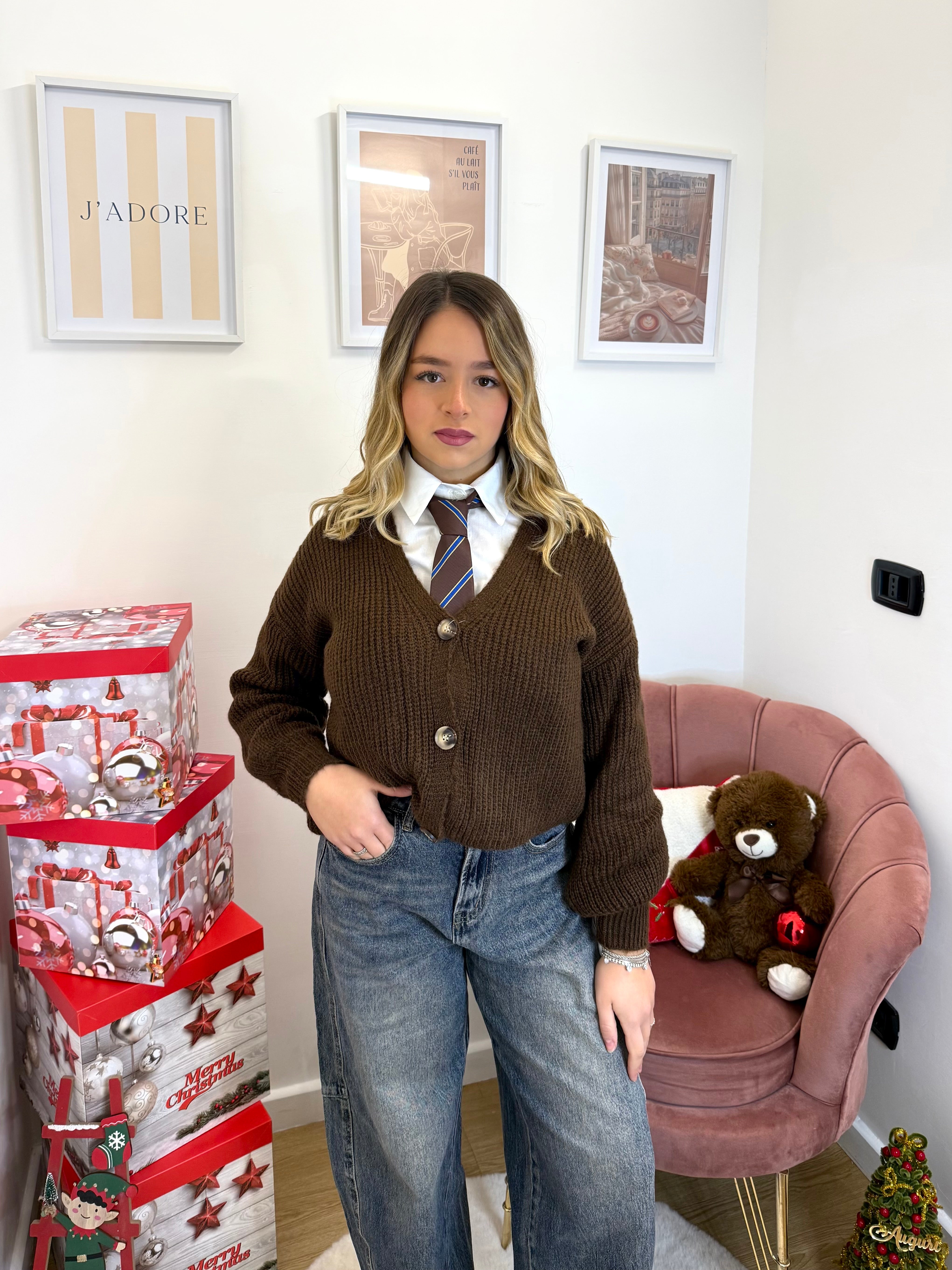 Cardigan strutturato