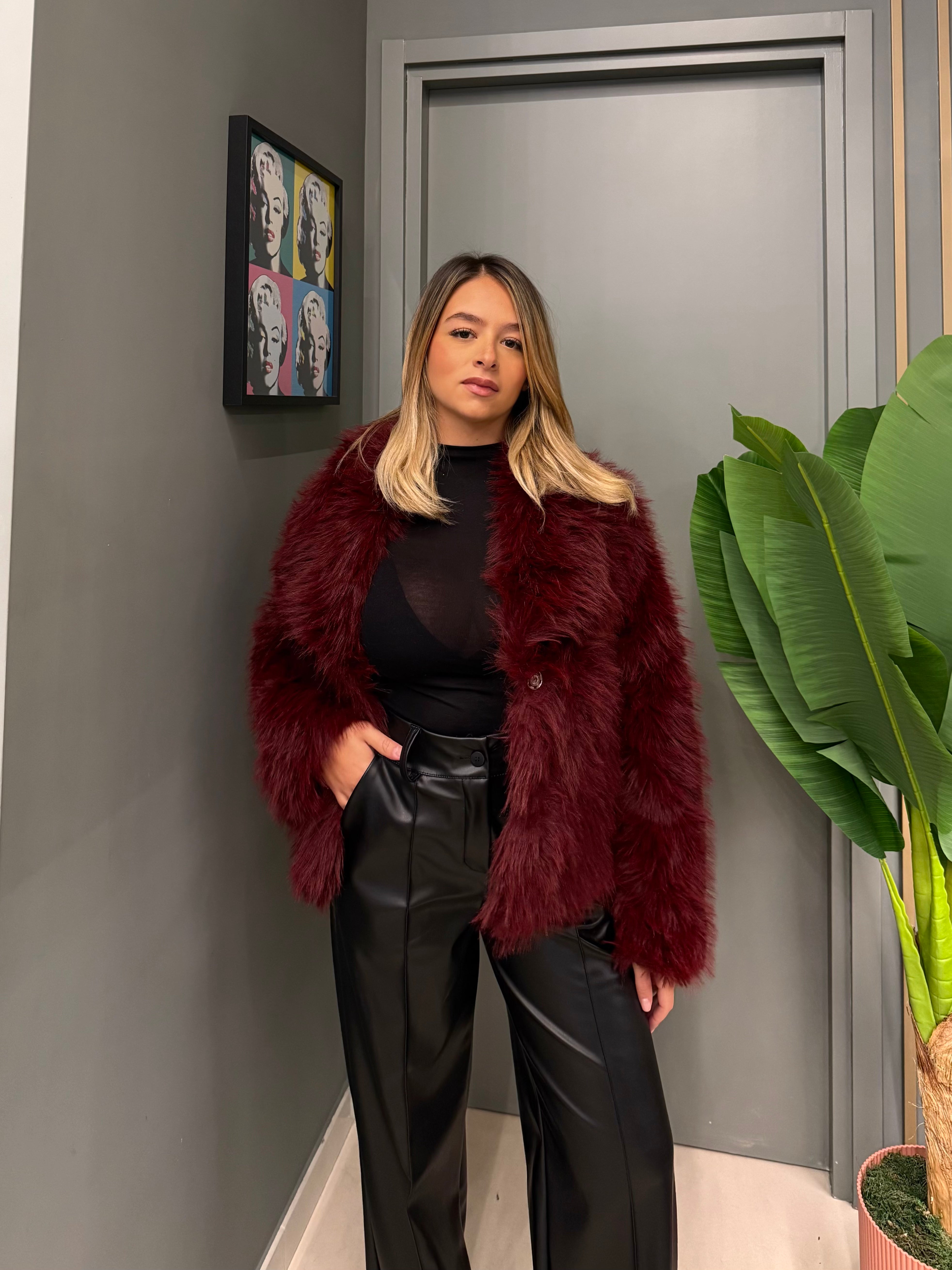 Eco pelliccia Amanda ￼